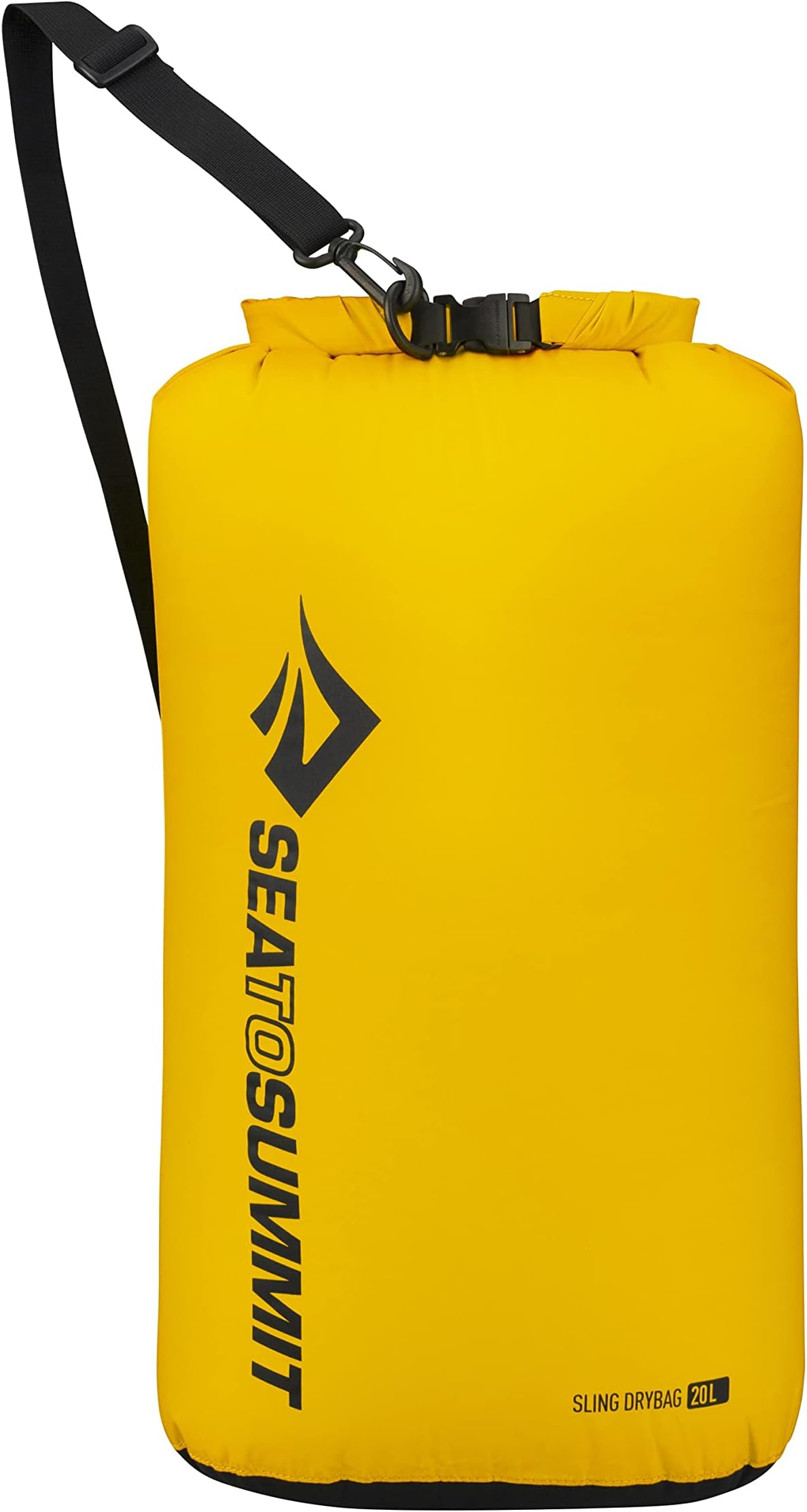 Sea to Summit Sling Lightweight Dry Bag with Shoulder Strap, 10 Liter, Yellow