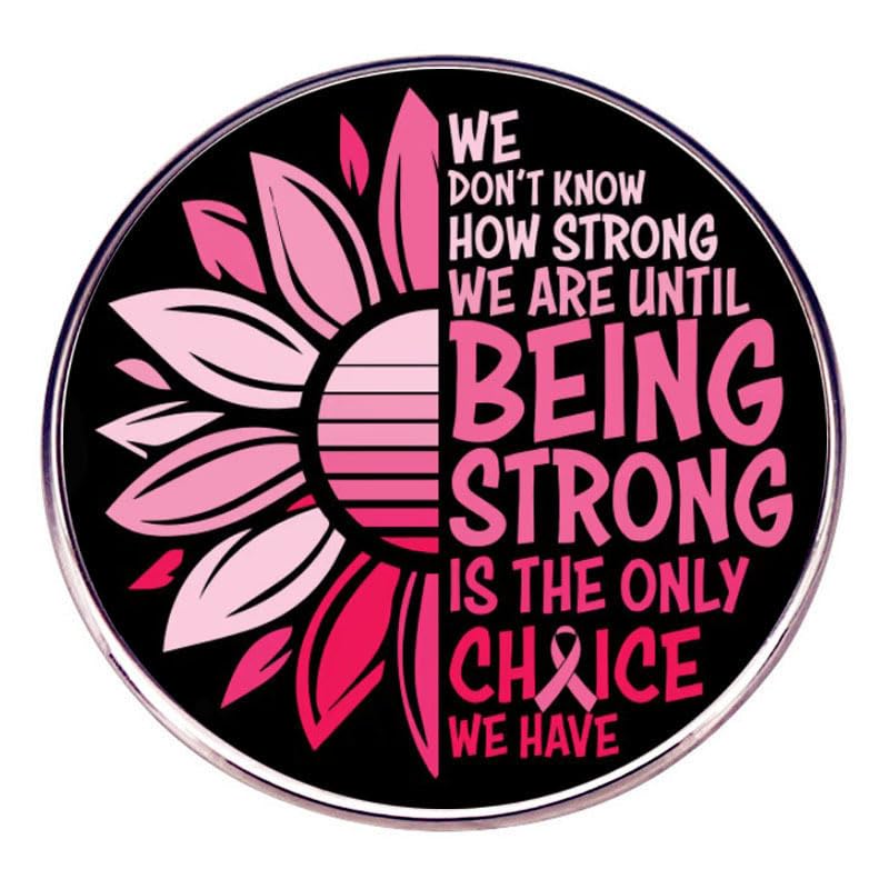 Image of Pink Ribbon Breast Cancer Awareness Brooches Pin, Love Faith Strength Hope Butterfly Brooches Pin, Rhinestone Pink Ribbon Hope Pin Brooch