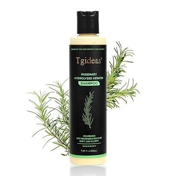 Tgideas Rosemary Biotin Volumizing Shampoo for Thinning Hair & Full Volume | Strengthening Formula with Rosemary Biotin Helps Nourish Scalp, Boost Volume and Create Thicker-Looking Hair for Women & Men