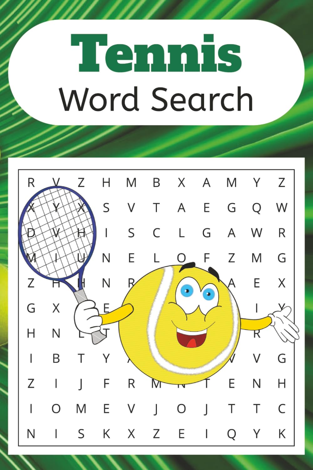 Tennis Word Search: Suitable for adults and children (Pickles Puzzle Books)