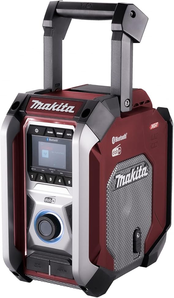 Makita MR007GZ02 12V Max CXT to 40V Max XGT DAB/DAB  Job Site Radio with Bluetooth (Limited ...