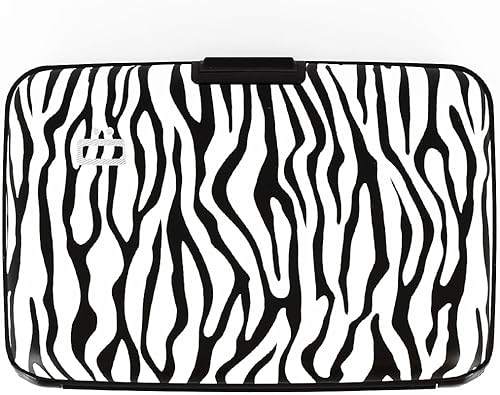 Miniatura 7 de Ögon Designs - Funda de aluminio con bloqueo RFID diseño minimalista y delgado para hombres y mujeres