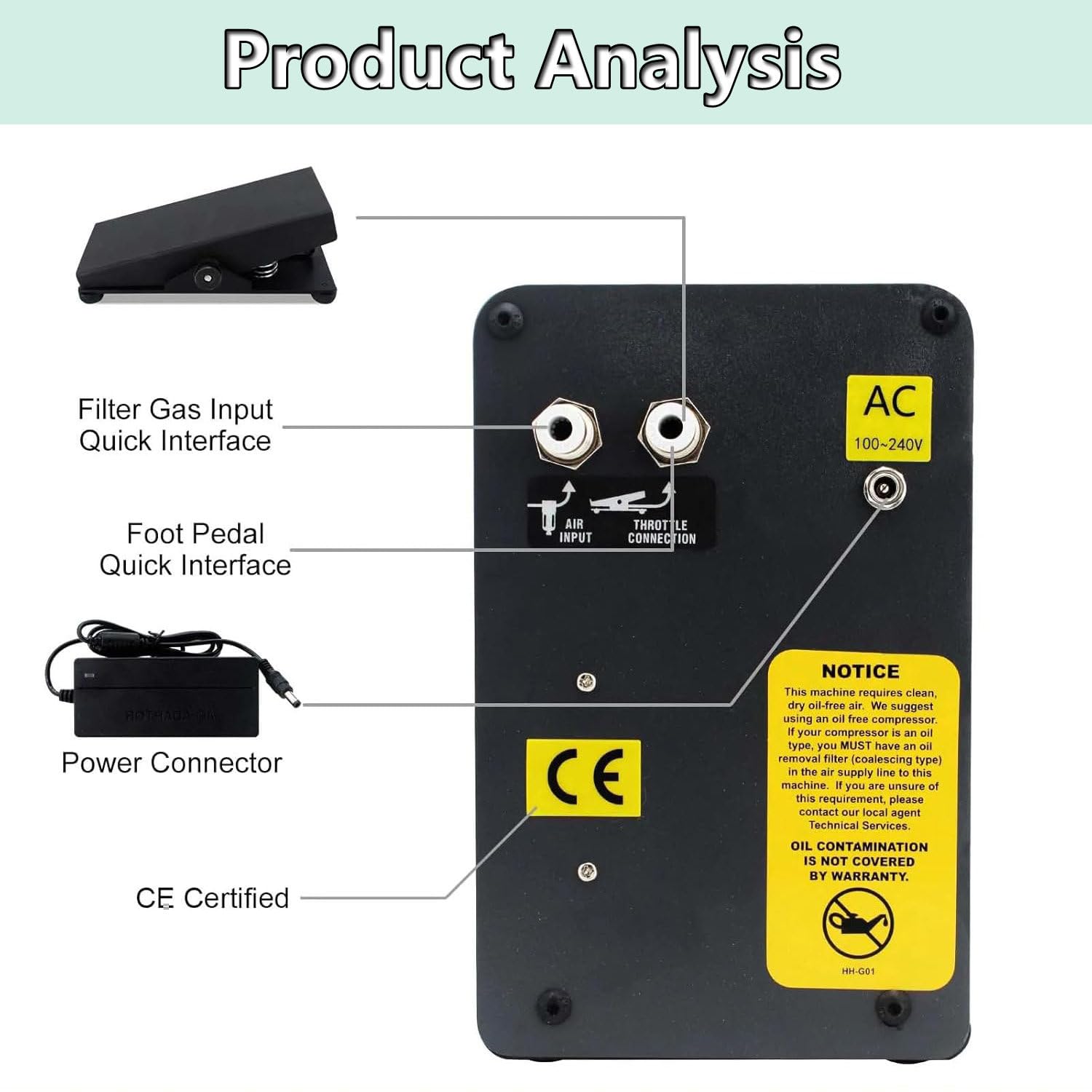 Máquina grabadora neumática de joyería de doble cabezal, máquinas de grabado manual neumáticas de 400 a 8000 RPM, pieza de mano de grabador neumático, micrograbador de doble cabezal para artesanías