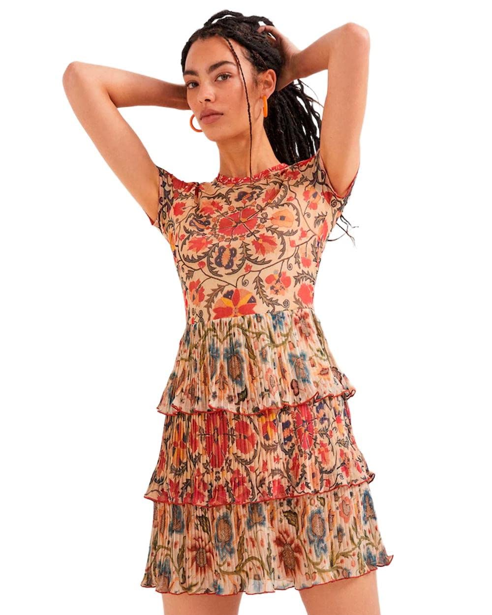 Desigual Dress Vestido Casual. Mujer