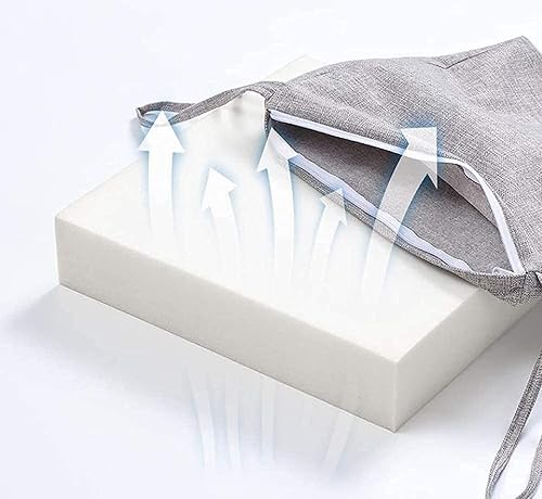 Miniatura 5 de Cojín de banco para muebles de exterior, almohadillas de asiento de patio con funda extraíble, impermeable, antideslizante, 59 x 14 pulgadas,