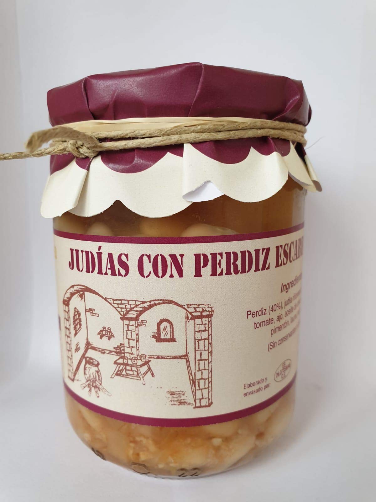 Judias con Perdiz Escabechada 420 g