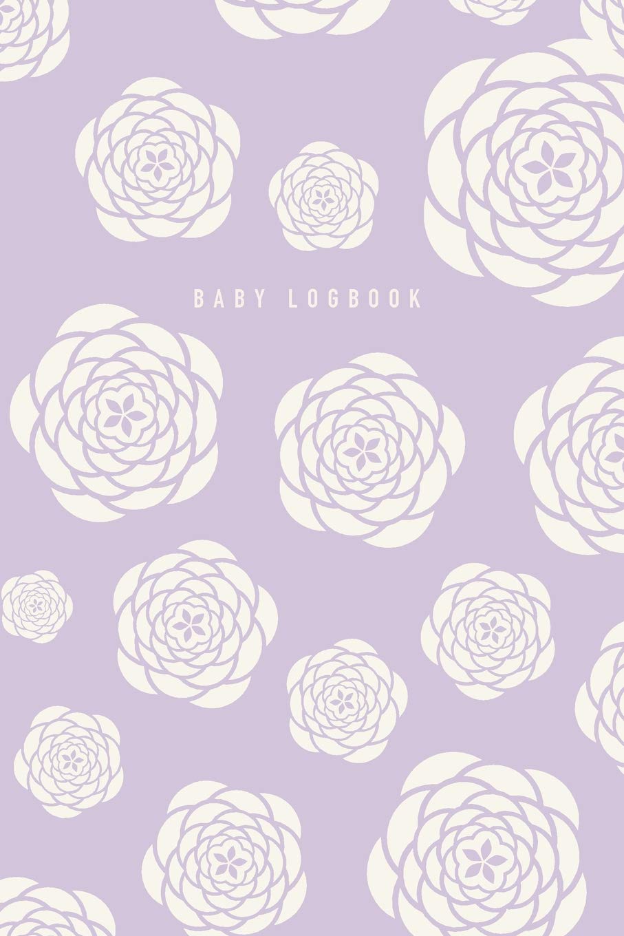 Baby Logbook: Lilac Peony Tracker for Newborns, Breastfeeding Journal, Sleeping and Baby Health Notebook