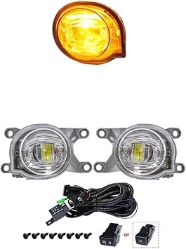 DRL Led Fog Lamp Compatible with Toyota Hilux Revo 2020
