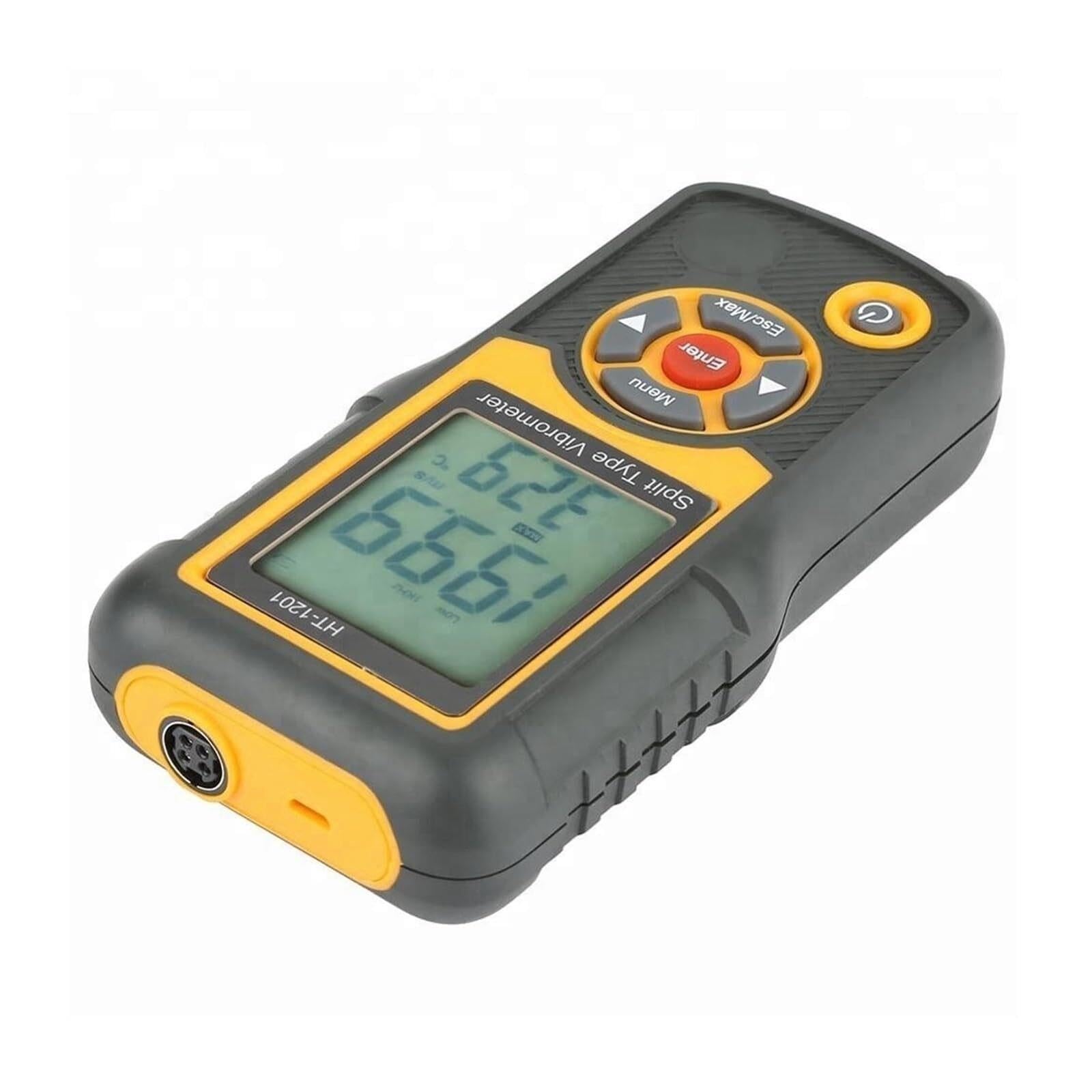 Vibration Meter, Portable Digital Vibrations, Handheld Split Type Detector