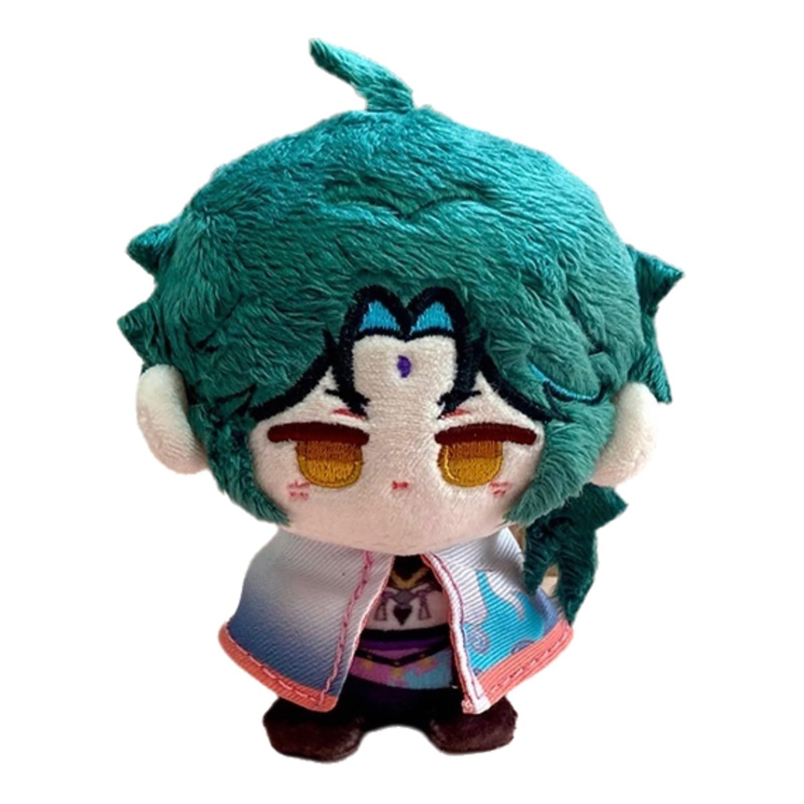 TOPLITHE Genshin Plush, 12CM Anime Plushie Toy Cute Soft Impact Stuffed Doll Keychain Carcoon Figure for Fans Gift(Xiao) โ image 1