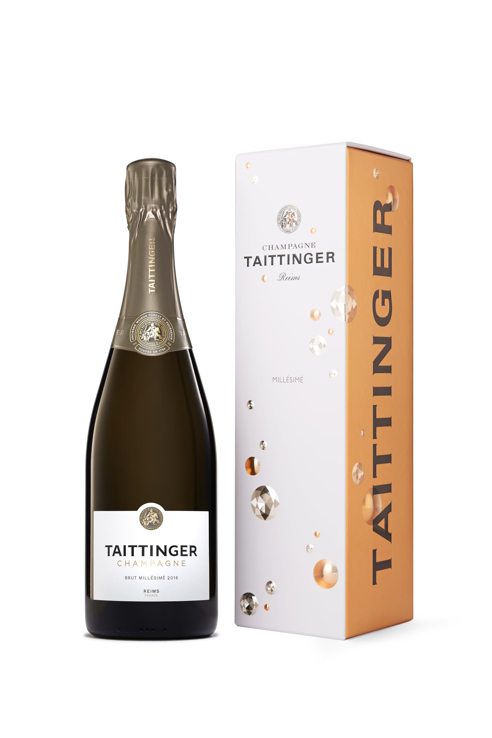 Taittinger Brut Vintage 2016 Champagne in Gift Box 75cl