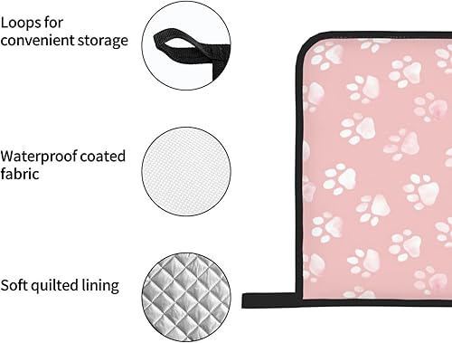 Miniatura 227 de Manoplas de horno y soportes para ollas, arte de mármol blanco y dorado, juego de 4 guantes de cocina resistentes al calor, antideslizantes