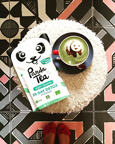 Panda Tea - Night Cleanse - Thé & infusions detox certifié bio - 28 sachets - anti-ballonnements et ventre plat – vue 8