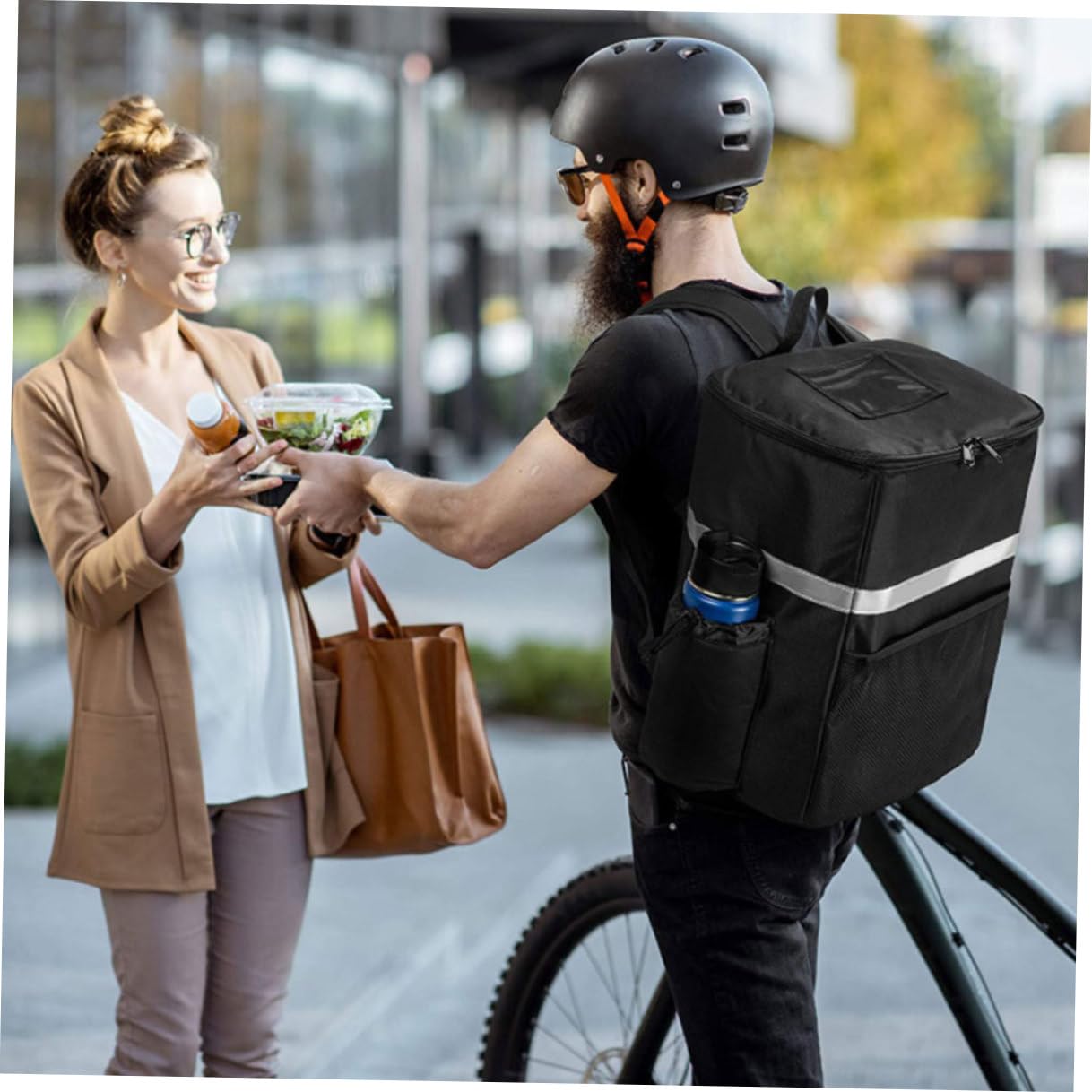 Verdickte Thermotasche Für Lebensmittel Wasserdichte Aufbewahrungstasche Mit Großem Fassungsvermögen Isoliertasche Tragbare Tasche Zum Warm Und Kalthalten