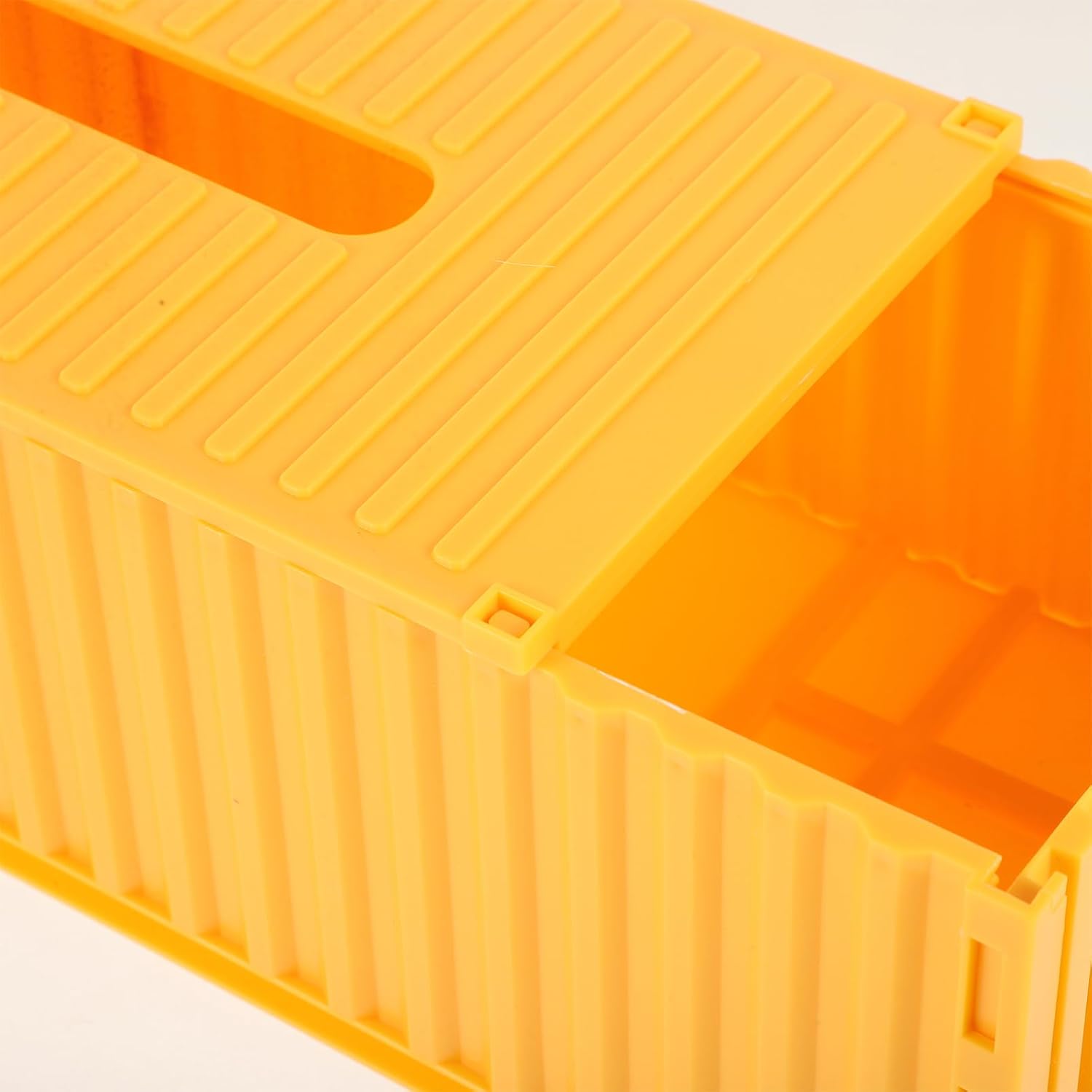 Cabilock Reusable Rectangle Tissue Box Cover Shipping Container Style Car Tissue Holder Paper Towel Box Home Decorative