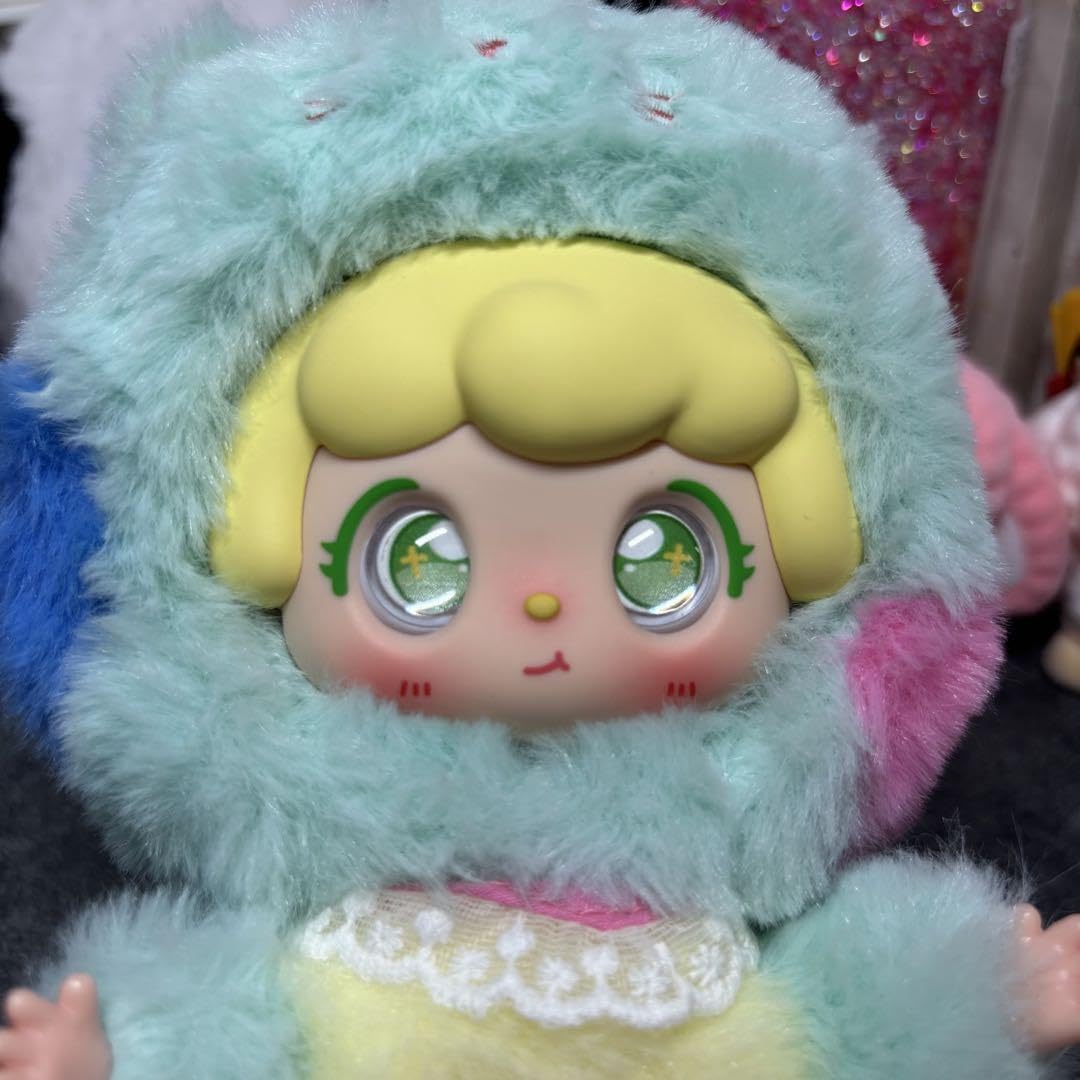 【正規品】babythree 猫　ネコ　ぬいぐるみ ベイビースリー BabyThree Cat 猫 ピンク ドレス 茶色 ねこ