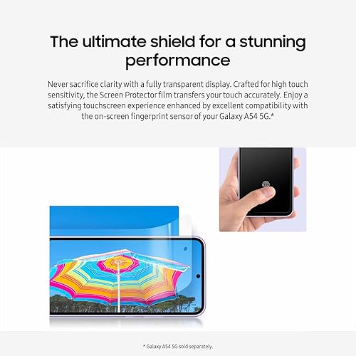 Miniatura 2 de Samsung Protector de pantalla transparente para Galaxy A54 5G