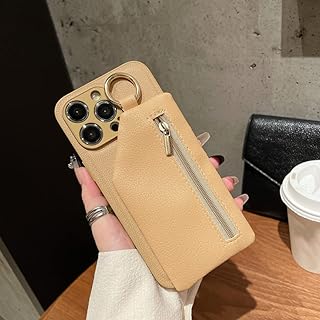 ALUKAP Monedero de Cuero PU Funda de teléfono Suave para iPhone 13 12 11 14 Pro X XS MAX XR 7 8 Plus Funda con Tarjetero, marrón, para iPhone XR