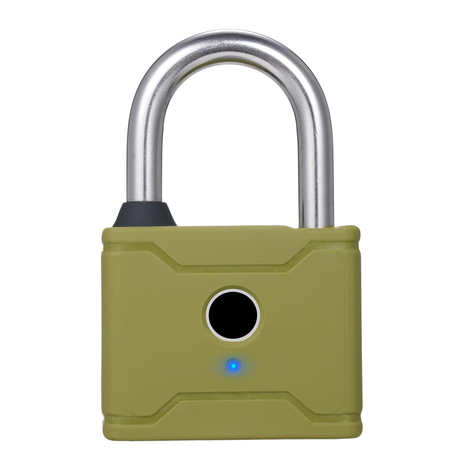 Ejoyous Cadenas Intelligent à Digitales en Alliage de Zinc, étanche IP65, 20 Digitales, Rechargeable par USB, Déverrouillage par Application pour Casier de Gym, Sac à Dos,