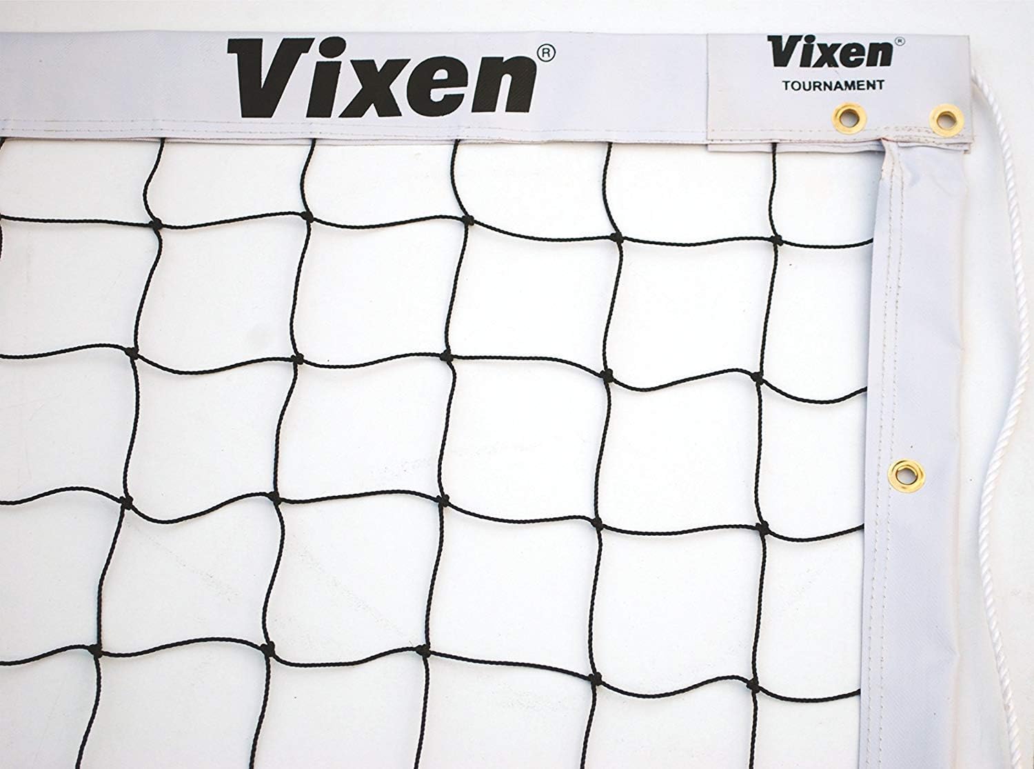 Skygold VX-500 Volley Ball Net, Nylon Net 9 Mesh White Color with Both Side Nylon Tape and Nylon Rope-image-8