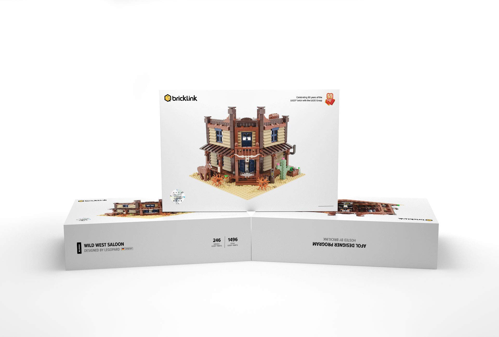 Amazon.com: BrickLink AFOL Design Program - Wild West Saloon : Everything  Else