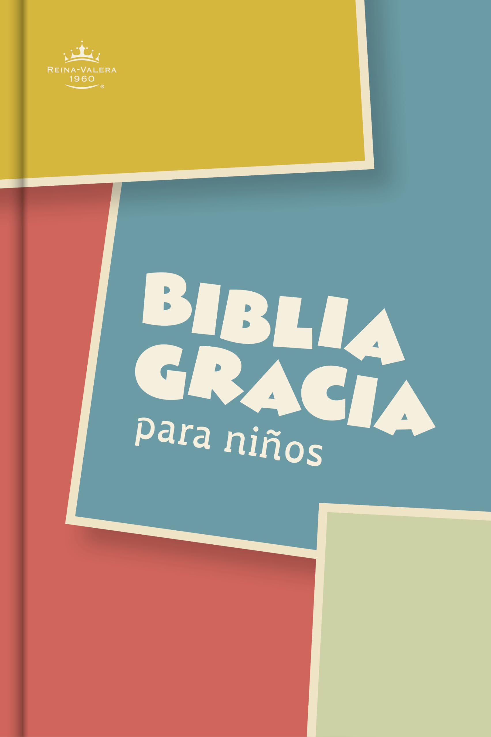 RVR 1960 Biblia gracia para niños, multicolor, tapa dura