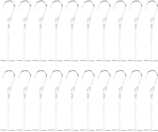 20 PCS Pattern Hooks, Hanging Sewing Pattern Making Hooks Metal Hanger with Rope 260mm Hanging Permanent for Sewing Home