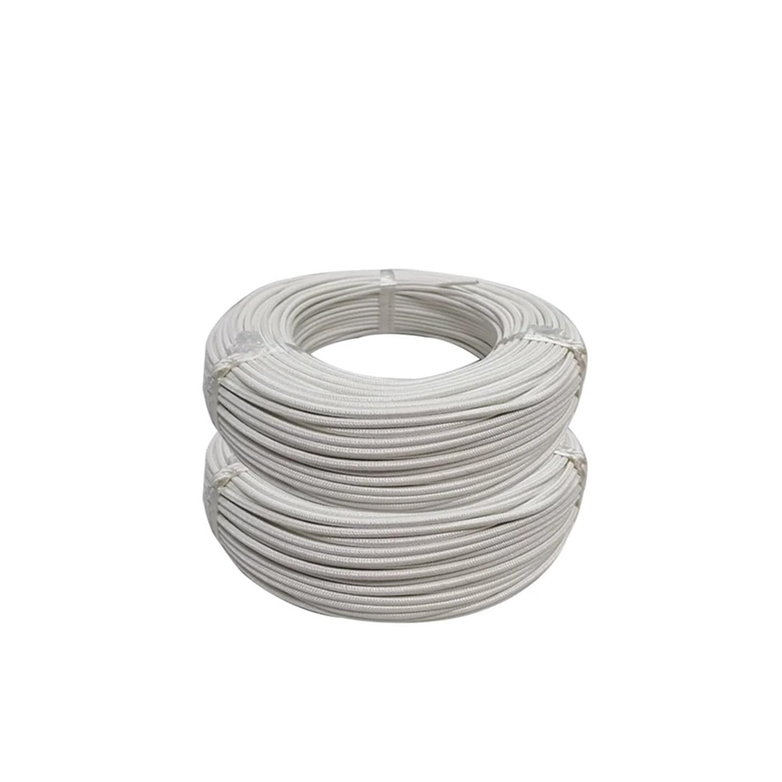 100M 500℃ Mica Braided Fireproof Wire,7‑20AWG 16‑10mm²