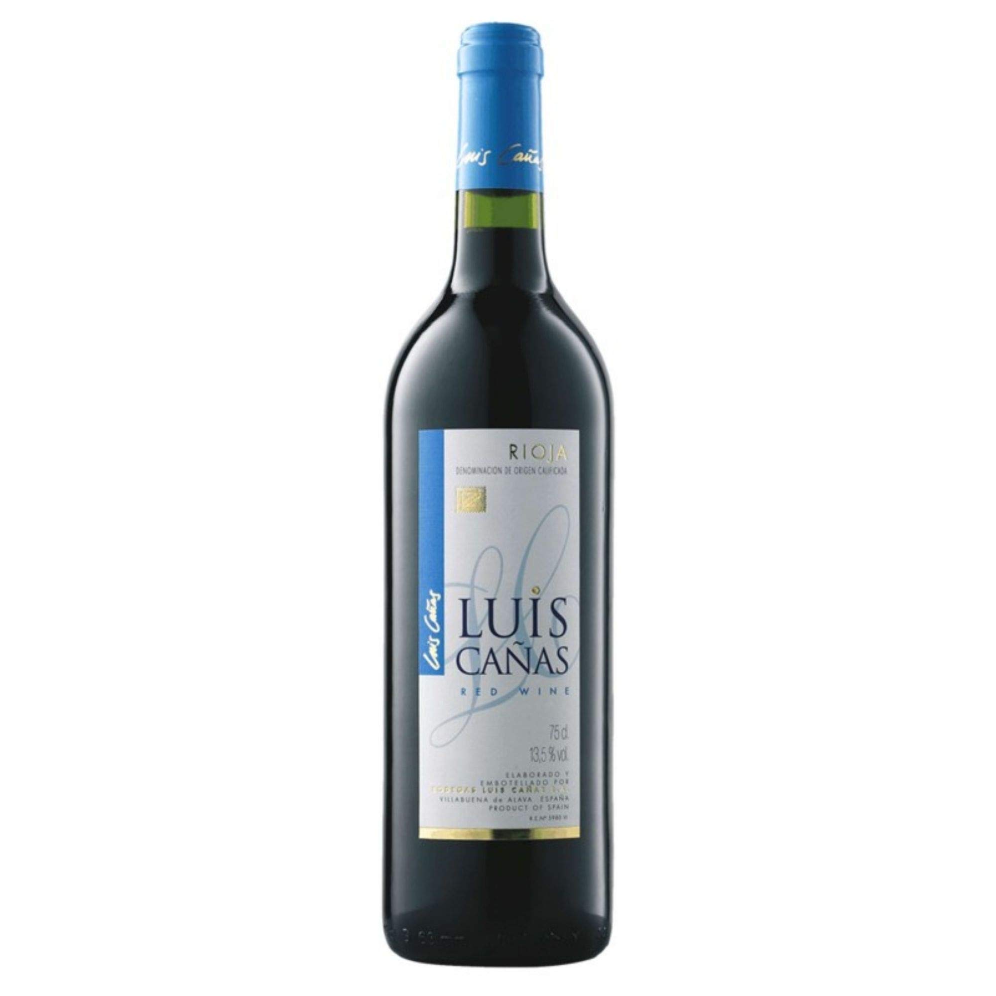 Vino Tinto Joven Luis Cañas - Caja Vino 6 Botellas - Vino Tinto D.O. Rioja - Un joven gran vino - Elaborado con uvas de la variedad Tempranillo