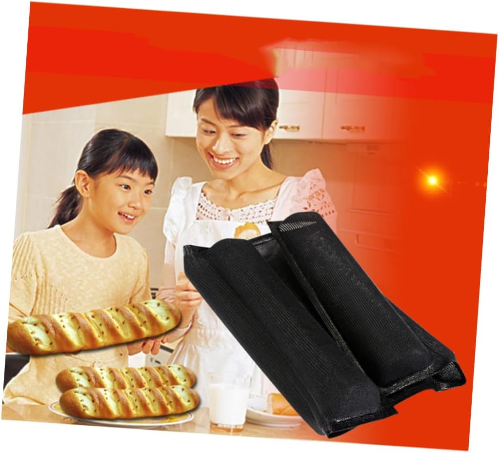 5grid Bread Baking Pan Rectangular Mold Non-stick Easy Clean for Cake Bread