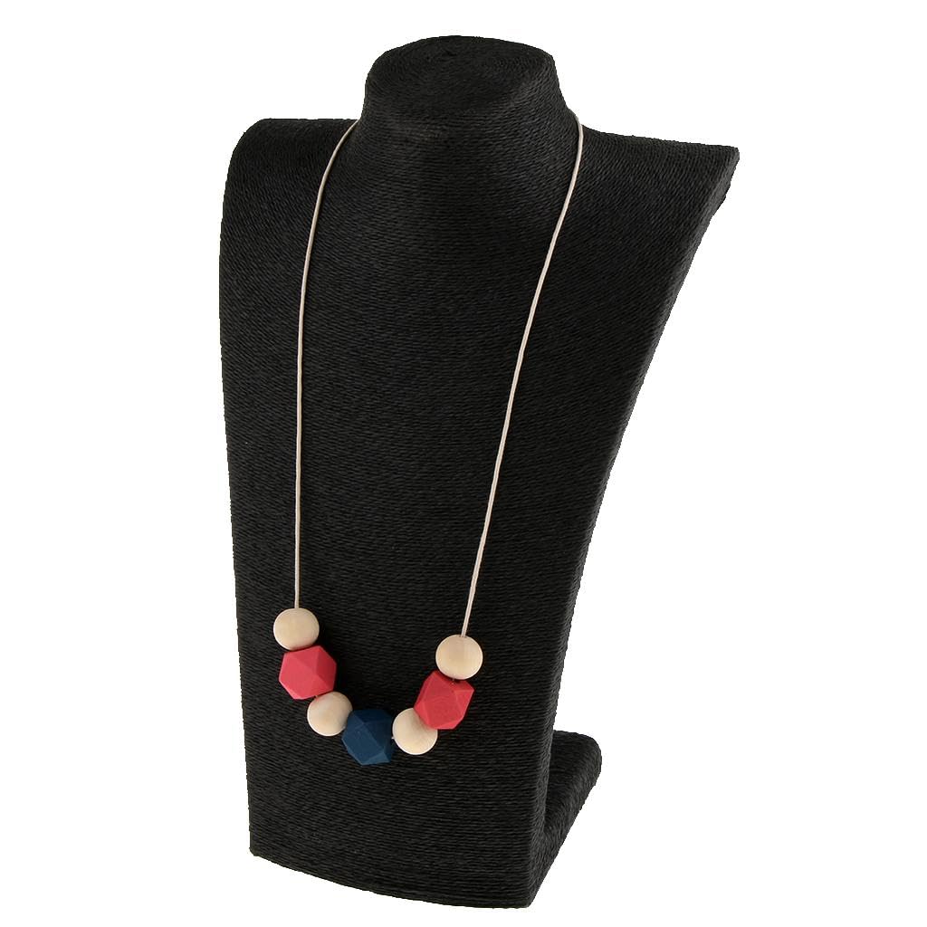 Bnf Hexagon Beads Wooden Teething Necklace Baby Chewing Sensory Jewelry Style 4Baby | Feeding | Teethers