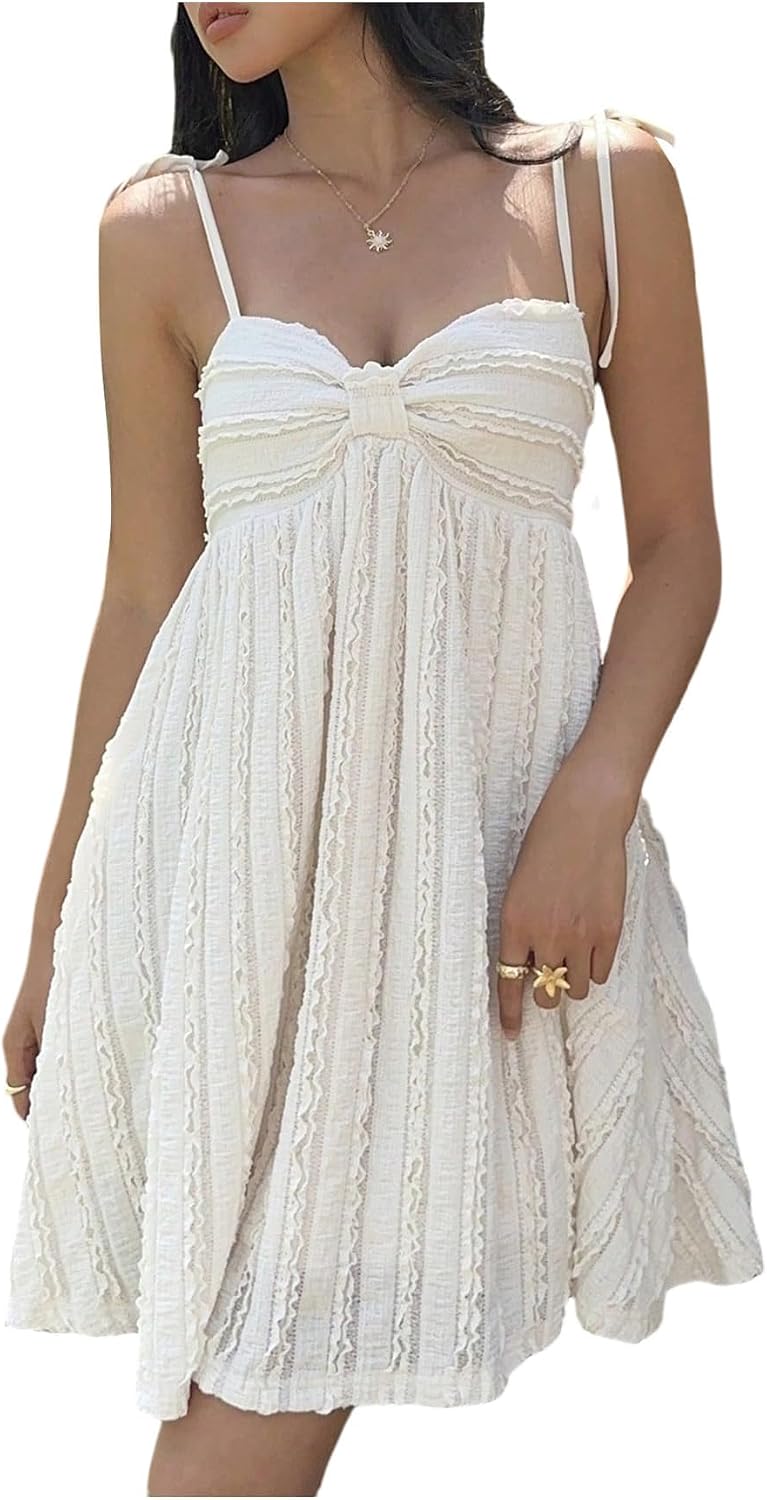 Flowy swing mini dress for women perfect for vacation outfit