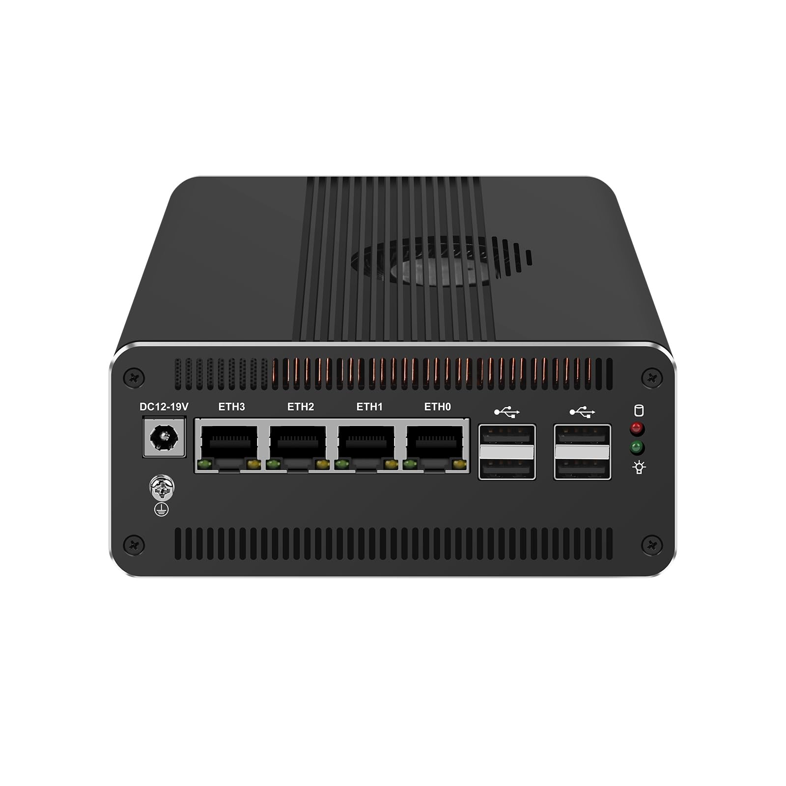 Micro Firewall Appliance, Mini PC, PFSense, Mikrotik, OPNsense, VPN, Router PC, Ultra 7 Processor 155H, RJ69, 4 x 2.5GbE I226-V, Type-C USB4, TF, DP, HDMI, 96G RAM, 1TB SSD