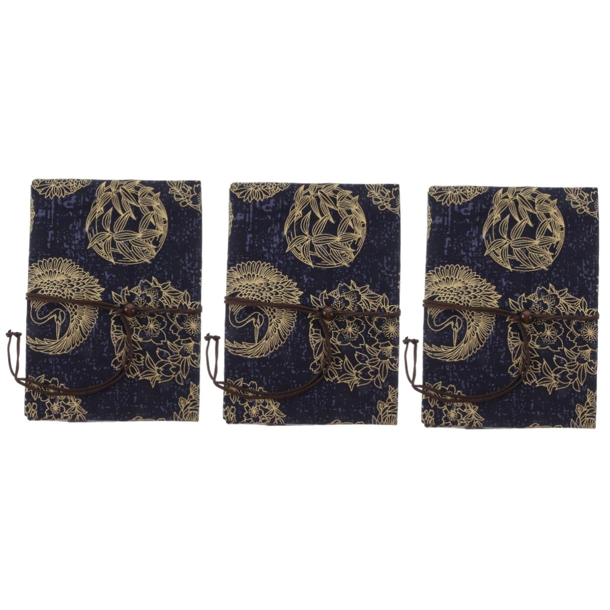 SHINEOFI 3 Piezas forros para libros ajustables fundas para libros ajustables Protección Decorativo vinculante Diario decoración protector de libros creativos funda de libro decorativa tela