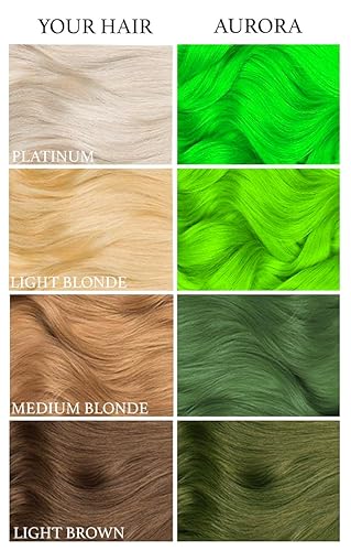 Vista 238 de Lunar Tides - Tinte de cabello semipermanente (43 colores) (Cielo cian, Cyan Sky, 4 fl. oz.)