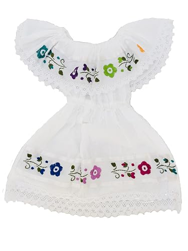 Embroidered white Campesino mexican 