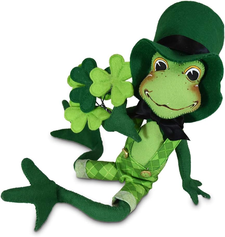 Annalee 14in Irish Frog