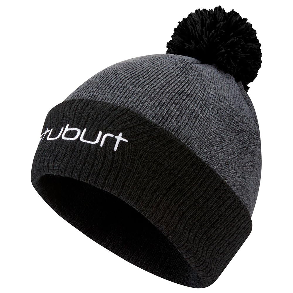Stuburt Men's Slate Grey Marl Haze Thermal Warm Beanie Hat, One Size Uk