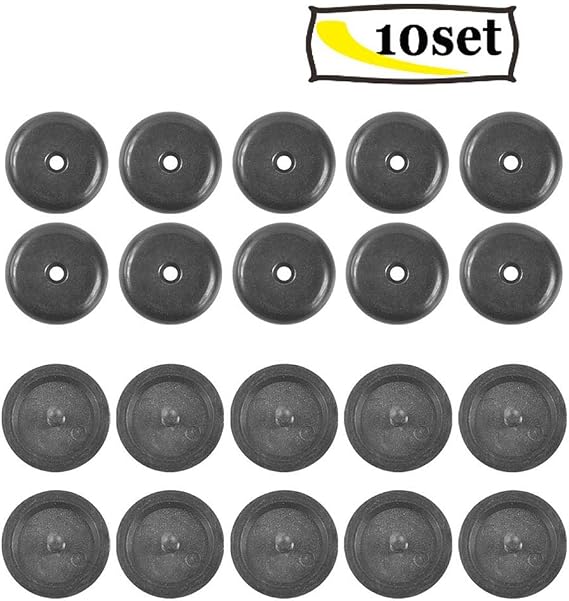 Universal Fit emniyet kemeri durdurucu seti, 10 parçalı emniyet kemeri durdurucu, siyah emniyet kemeri tokası düğmesi (b)