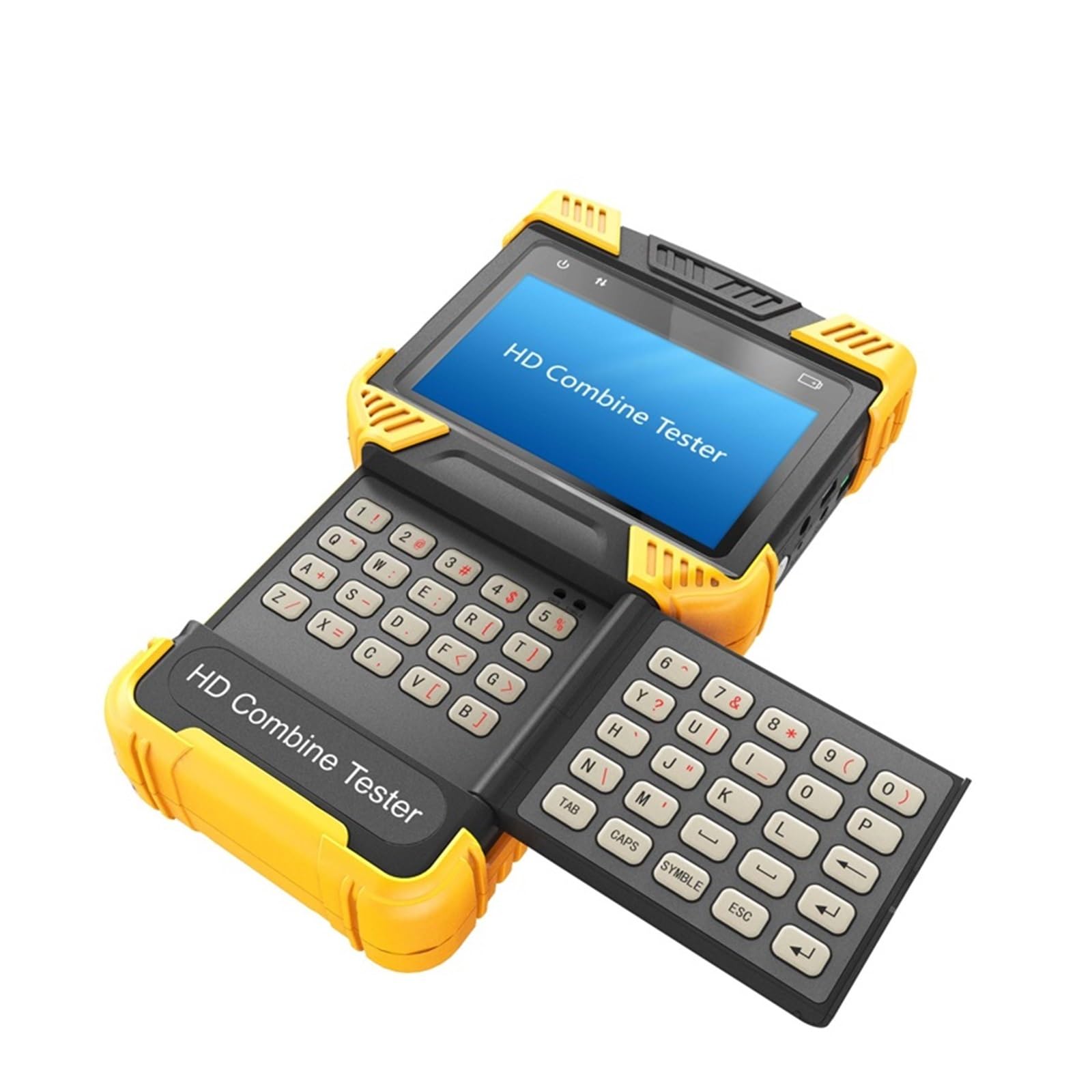 CCTV Tester, 4inch Touch Screen IPC CCTV Tester Monitor Multimeter H.264 .265 HD CVI/TVI/AHD Analog IP Camera DT-T71