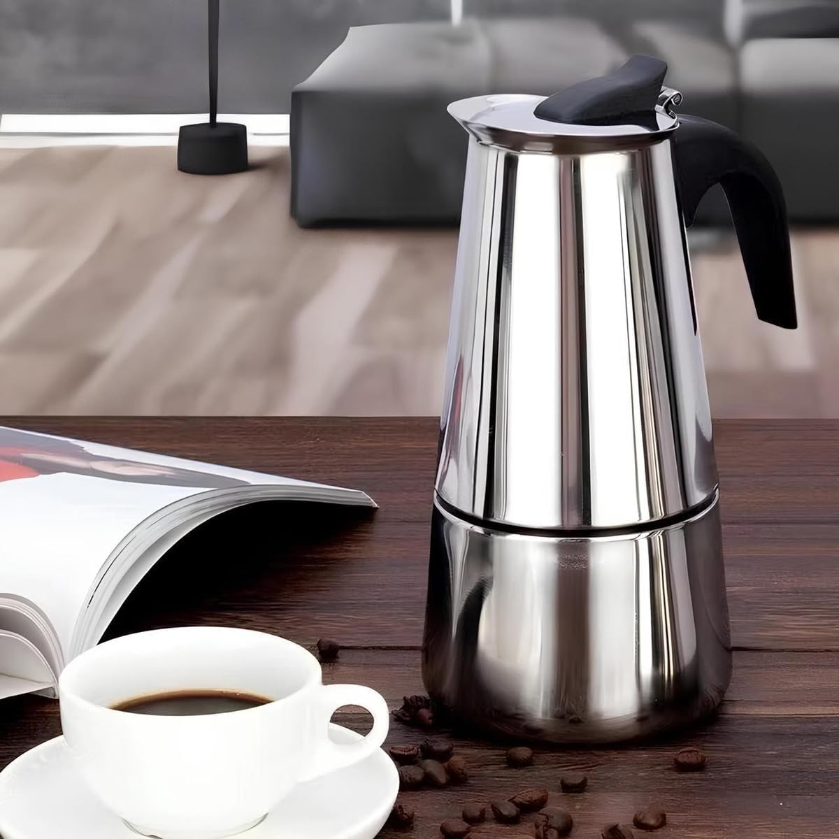 Cafeteira Expresso Italiana Inox 12 Xícaras: Review Testado por 7 dias