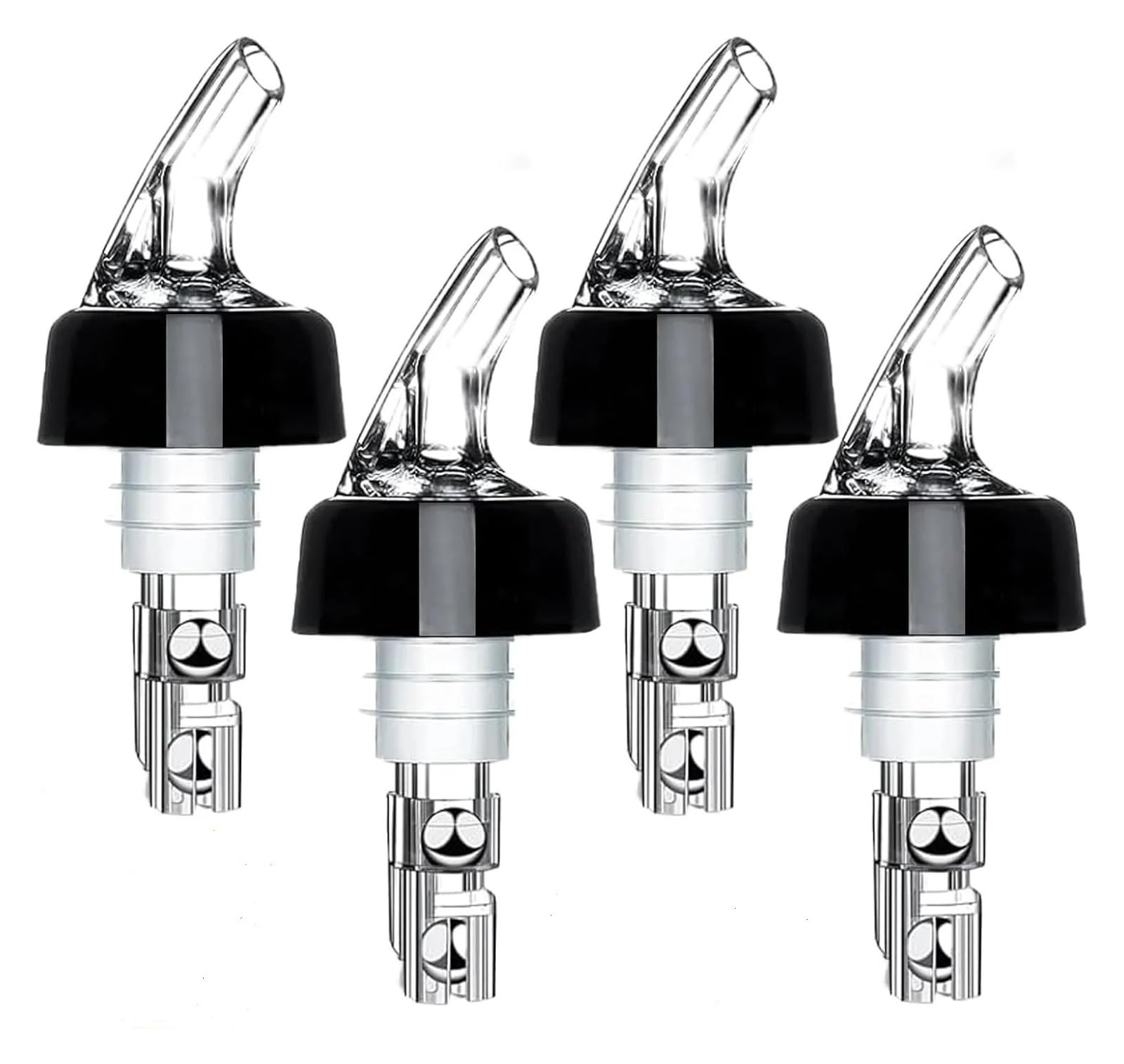 Generico Beccucci misurati for Bottiglie, Dispenser for liquori a Scatto rapido for Vino, Cocktail, Whisky, Strumento da Barista(L)
