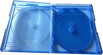 New 1 Viva Elite Hold 6 Discs Blu-ray Replacement Case 15mm (6 Tray)