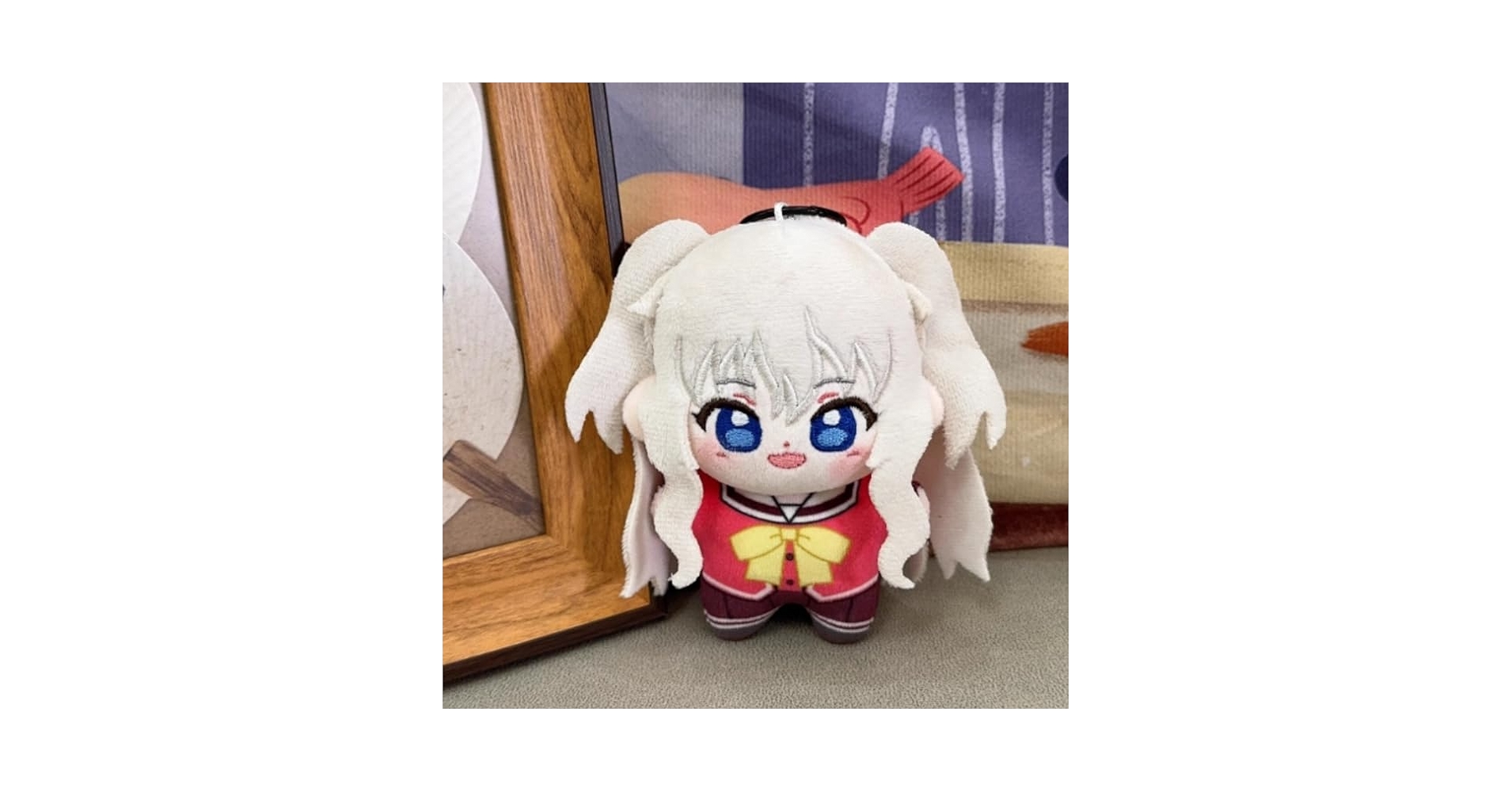 Amazon.co.jp: シャーロット 友利奈緒 ぬいぐるみ キーホルダー