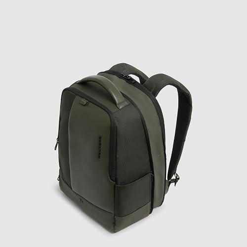 PIQUADRO - Zaino Porta PC 14" con Porte USB e USB Type C - Uomo - Verde - 6