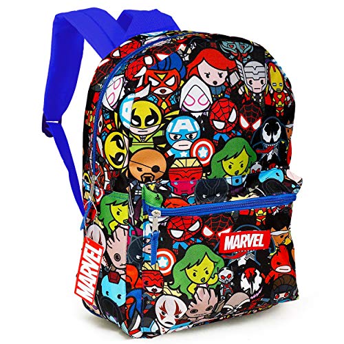 Marvel Avengers Backpack Set - 6 Piece Marvel Superhero School Backpack Bag Set With Snack Box, Pen, Bookmark, Stickers And More (Marvel School Supplies) #TOP3