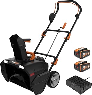 WORX Nitro WG471E Akku-Schneefräse 40 V (mit zwei Akkus)