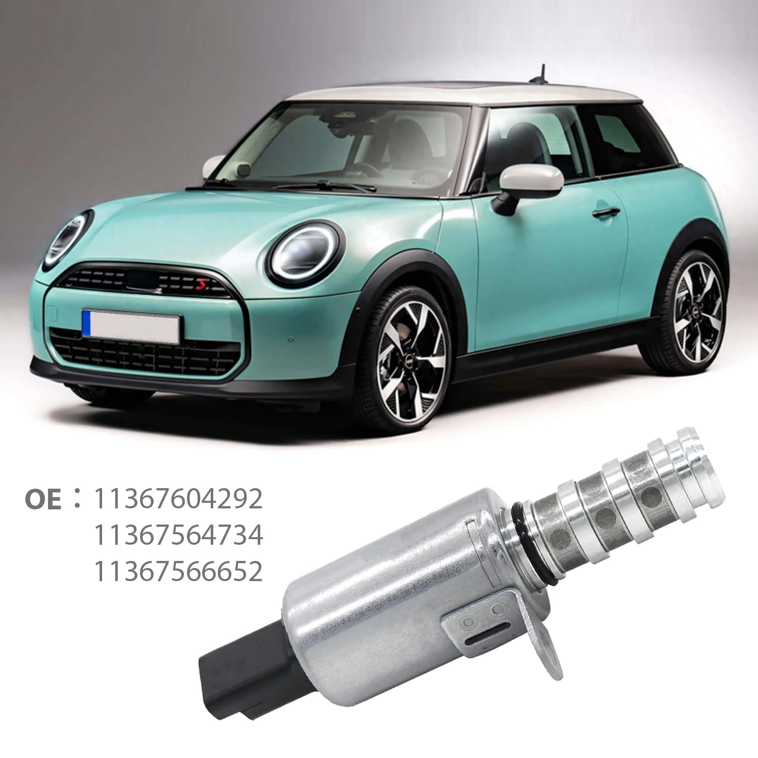 1 pz Elettrovalvola di controllo albero a camme a fasatura variabile per BMW 1 (F20) MINI COOPER 11367604292 11367564734 11367566652