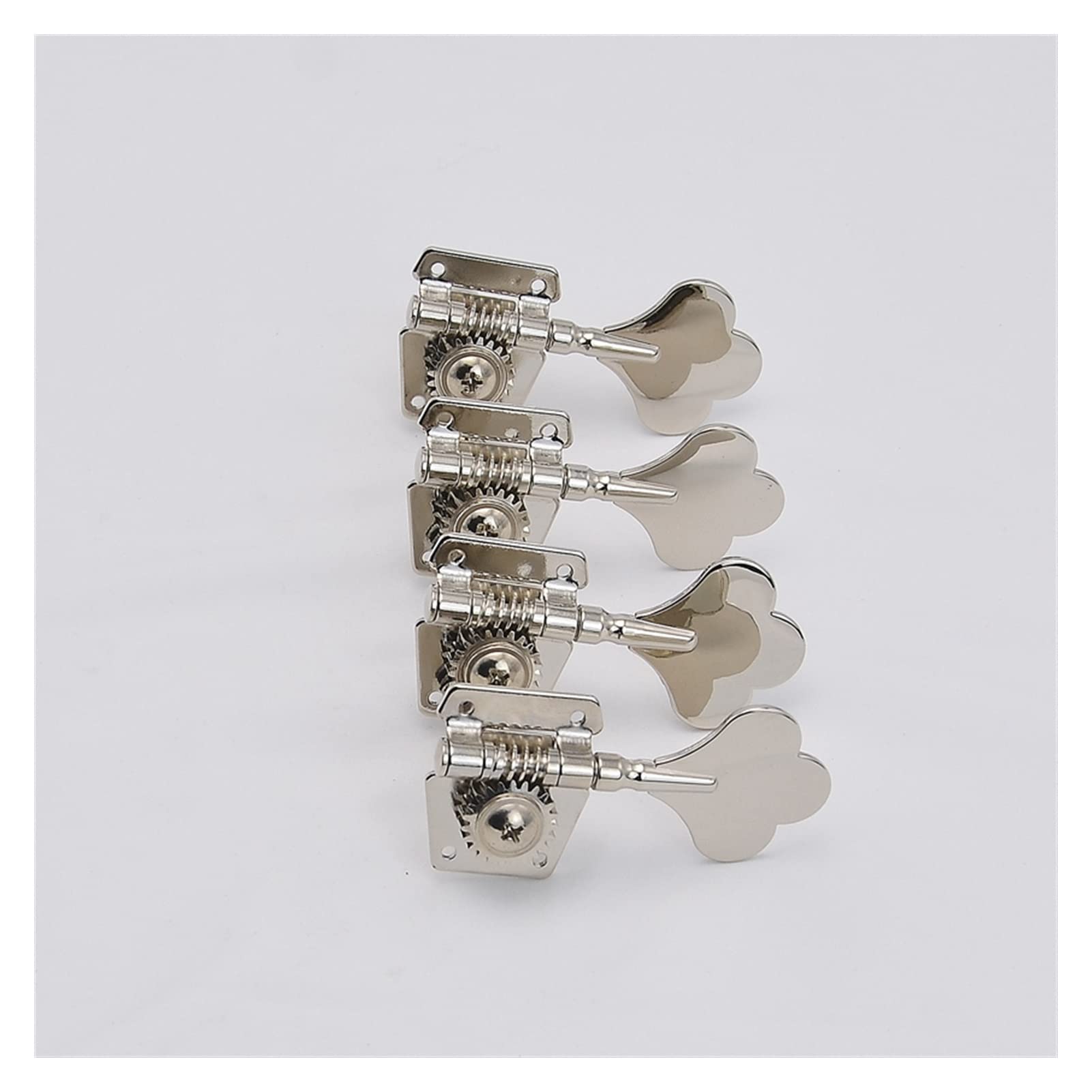 Tuning Pegs 1Set 4/5 Strings Electric Bass Machine Heads Tuners (Nickel) (Color : R4 One Set)