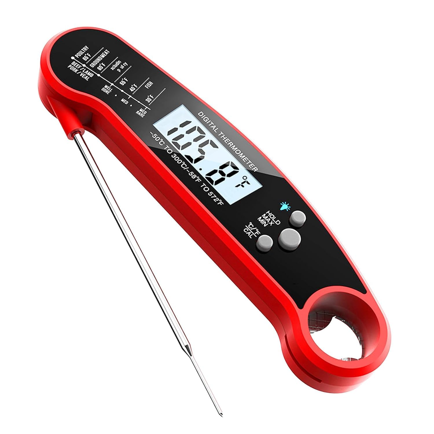 Digital Kitchen Meat Thermometer，Food Thermometer， Do pieczenia grilla